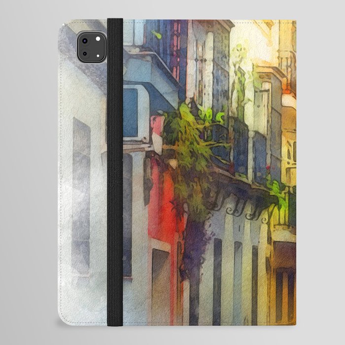 Seville, the colorful streets of Spain iPad Folio Case