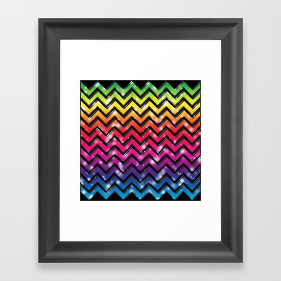 Rock Down To Electric Avenue. Framed Art Print