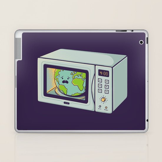 Global Warming Laptop & iPad Skin