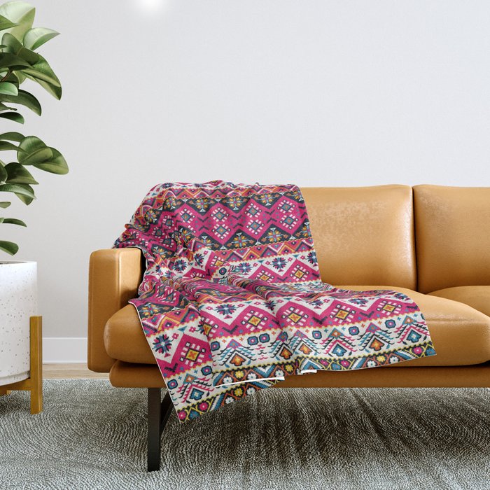 Bohemian style best sale blanket