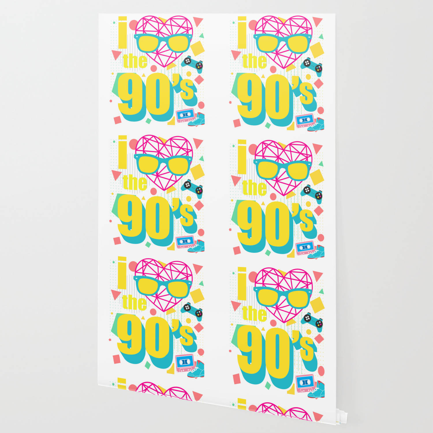Retro Vintage 90s 90s Vinyl Cassette Gifts Wallpaper By