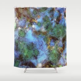 Audible water Shower Curtain