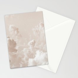 Light Academia Aesthetic white clouds Stationery Card