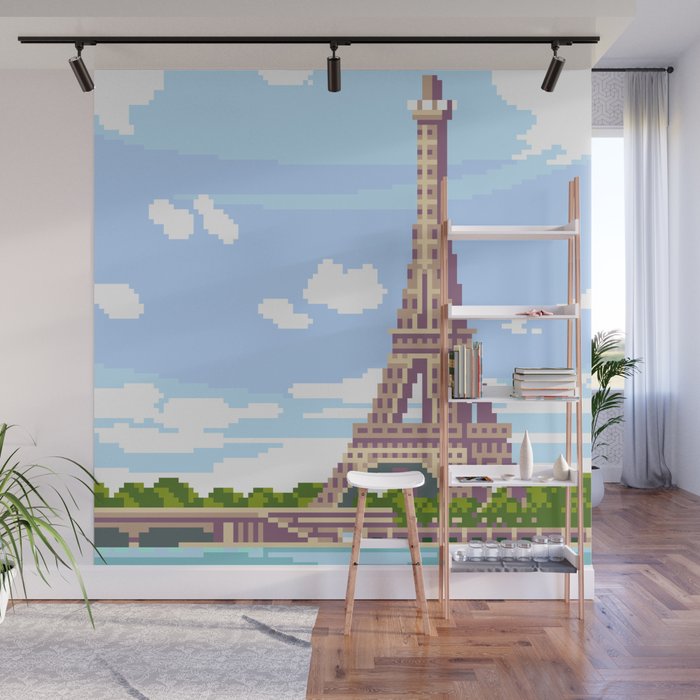 Eiffel Tower Wall Mural