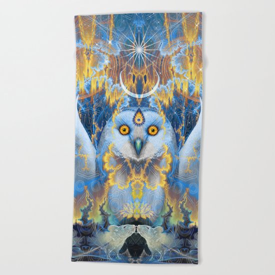 Moon Rhapsody Beach Towel