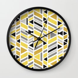 Kalta Minor Block print - colors of the year 2021 Wall Clock