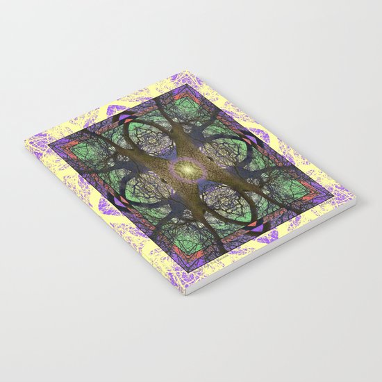 ANCIENT PEAR TREE MANDALA Notebook