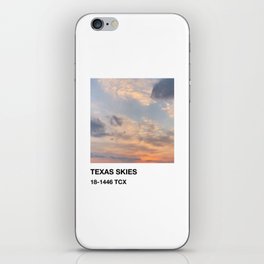 PANTONE Texas Skies iPhone Skin
