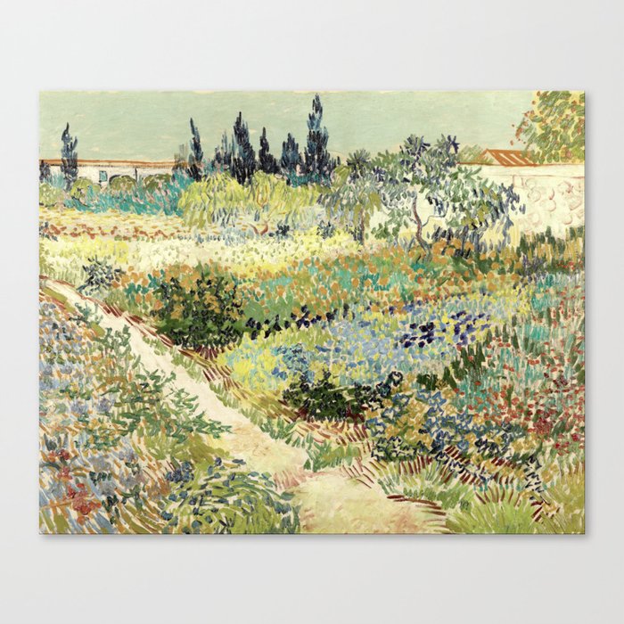 Vincent Van Gogh : Garden at Arles Leinwanddruck