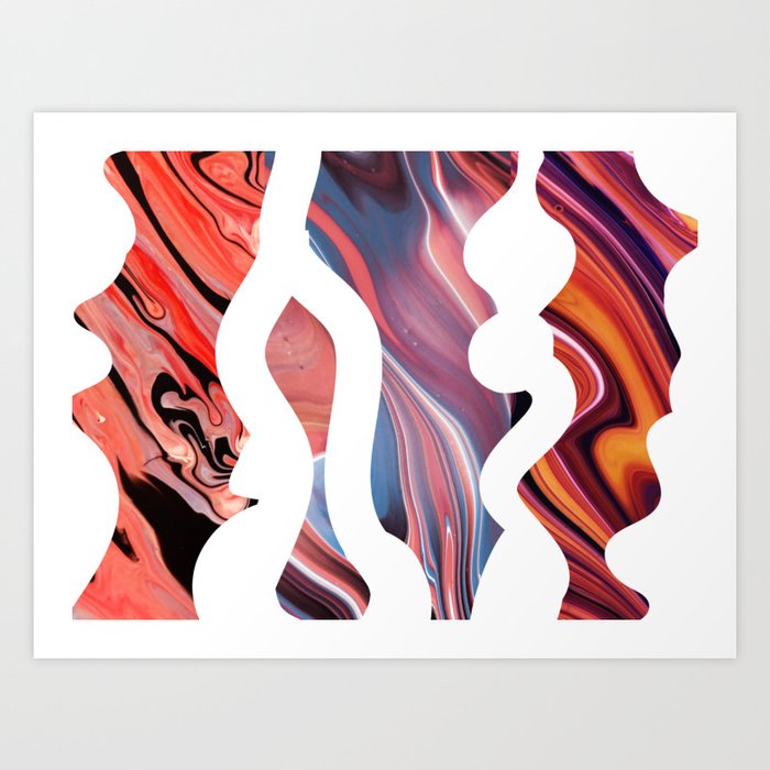 What Do You See? Art Print