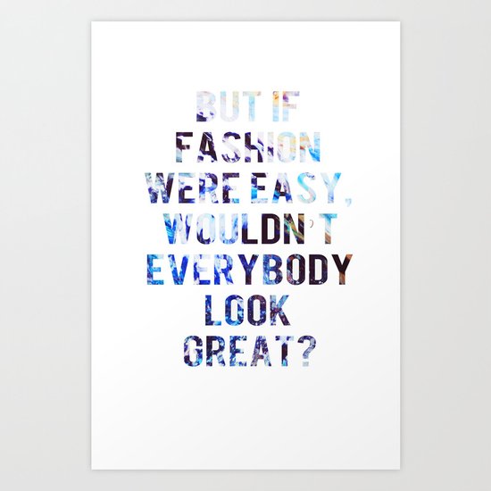 Alexander Wang Art Print