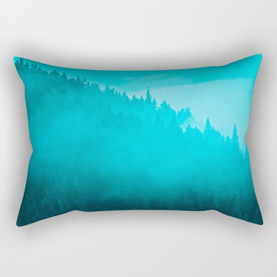 Early Morning Mist - II Rectangular Pillow