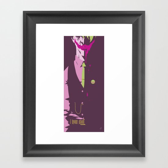 You Bloody Clown Framed Art Print