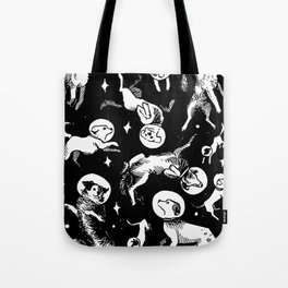 Space Dogs Tote Bag