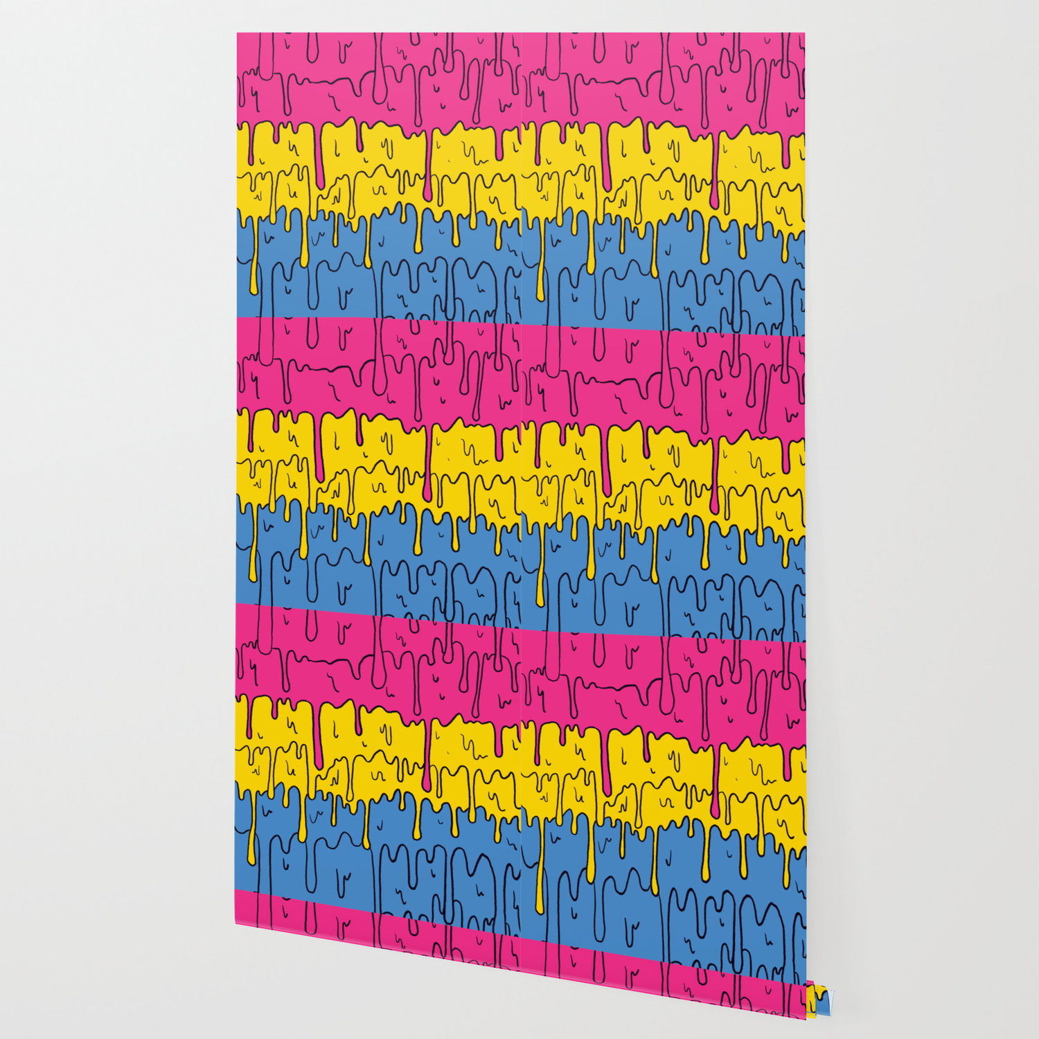 Pastel Kawaii Melting Pansexual Pride Lgbtq Design Wallpaper By Limolida Society6 Discover more posts about pansexual wallpaper. pastel kawaii melting pansexual pride lgbtq design wallpaper by limolida