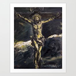 Crucified Art Print