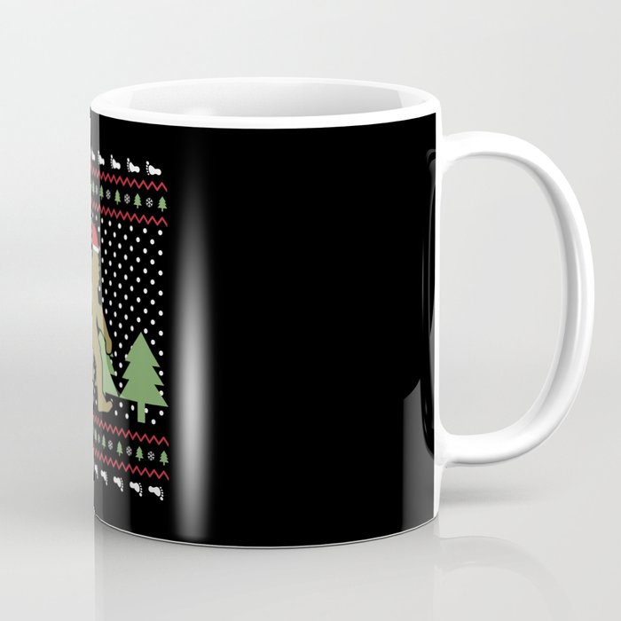 Bigfoot Christmas Coffee Mug