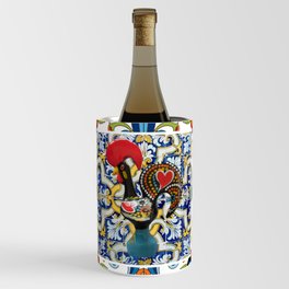 Portuguese folk art Wine Chiller