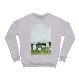 There's Ghosts By The Apiary Again... Crewneck Sweatshirt