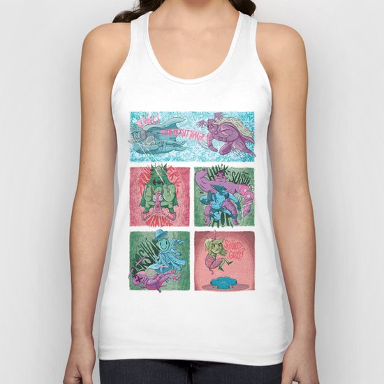 Superheroes SF Unisex Tank Top