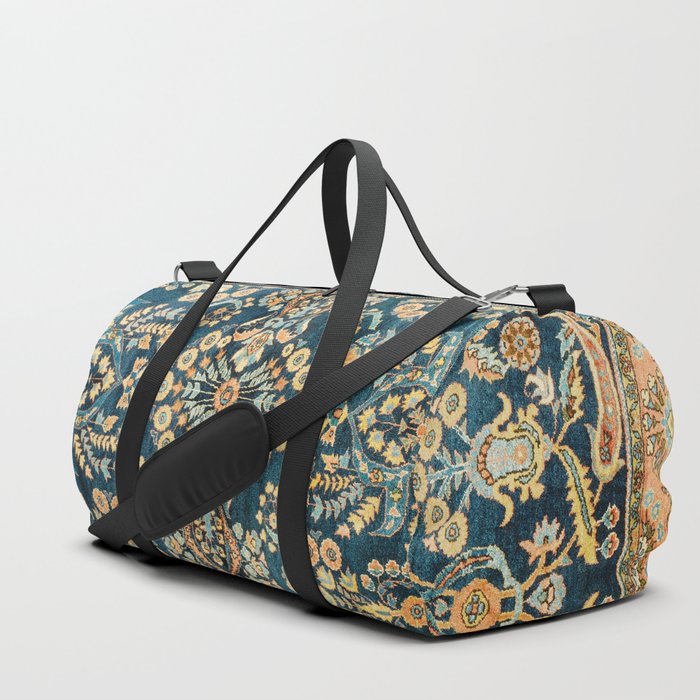 Sarouk  Antique West Persian Rug Print Duffle Bag