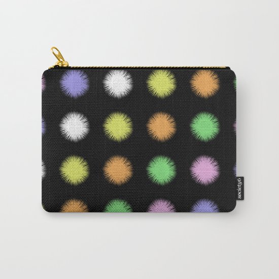 Rainbow Fuzz Carry-All Pouch