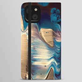 Turning Blue iPhone Wallet Case