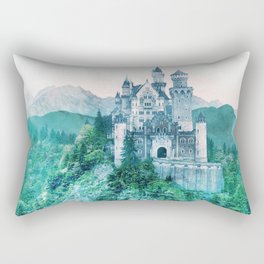 Hilltop Castle Rectangular Pillow