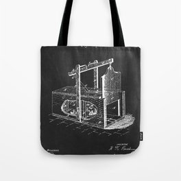 Cage Trap, patent Tote Bag