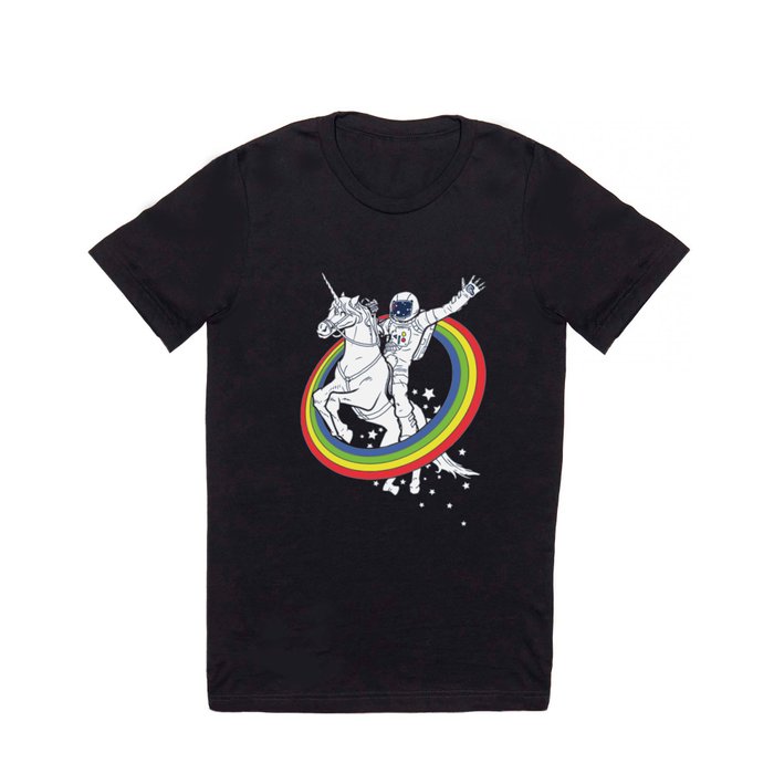 Astronaut riding a unicorn T Shirt
