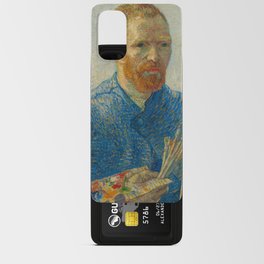 Self-Portrait as a Painter, 1887-1888 by Vincent van Gogh Android Card Case