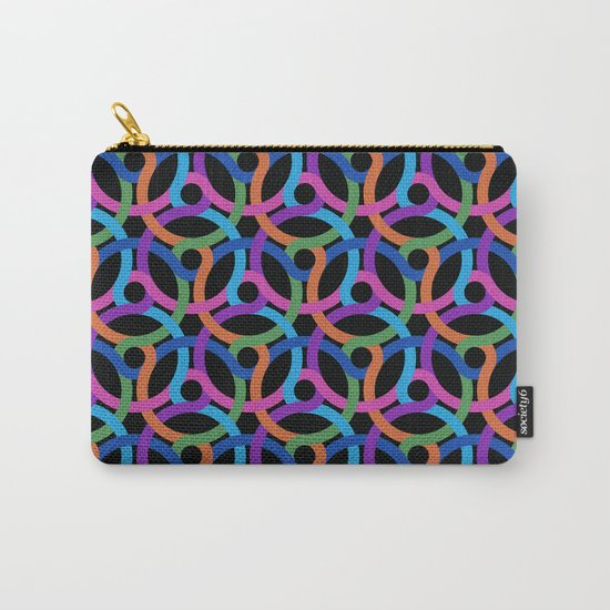Colorful rings Carry-All Pouch