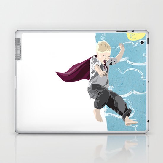 The man who has no imagination has no wings. Laptop & iPad Skin