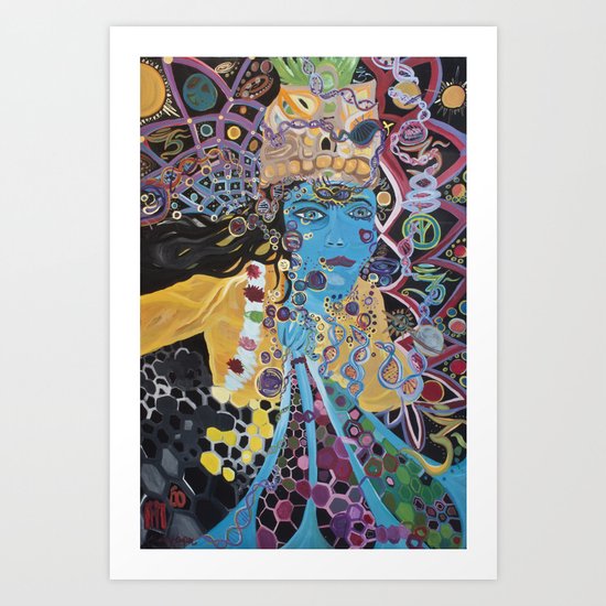 "Krishna" Art Print