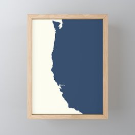 Left Coast Framed Mini Art Print
