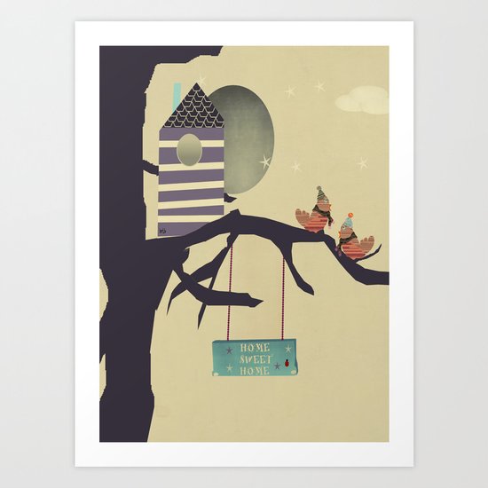 home sweet home Art Print