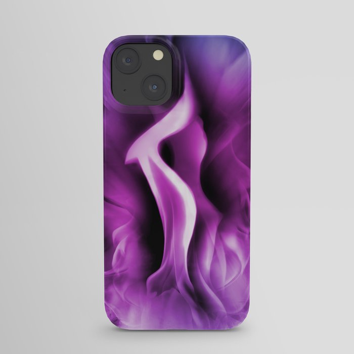 The Violet Flame of Saint Germain (Divine Energy & Transformation) iPhone Case