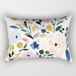 Sierra Floral Rectangular Pillow
