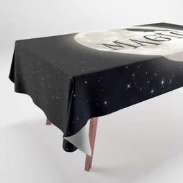 Enchanted Raven Moon Tablecloth