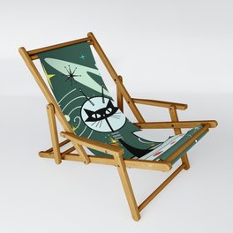 MCM Atomic Cats- Chasing Martians Sling Chair
