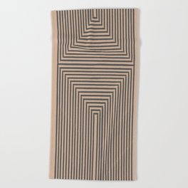 Geometric Art Beach Towel