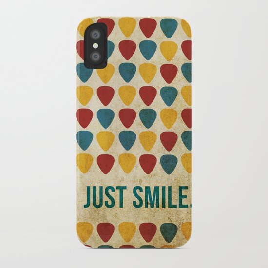 Just Smile. iPhone Case