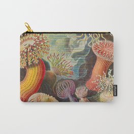 Ernst Haeckel Sea Anemones Vintage Illustration Carry-All Pouch