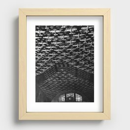 Model Airplanes On The Ceiling At Union Station - Chicago Illinois 1943 Recessed Framed Print