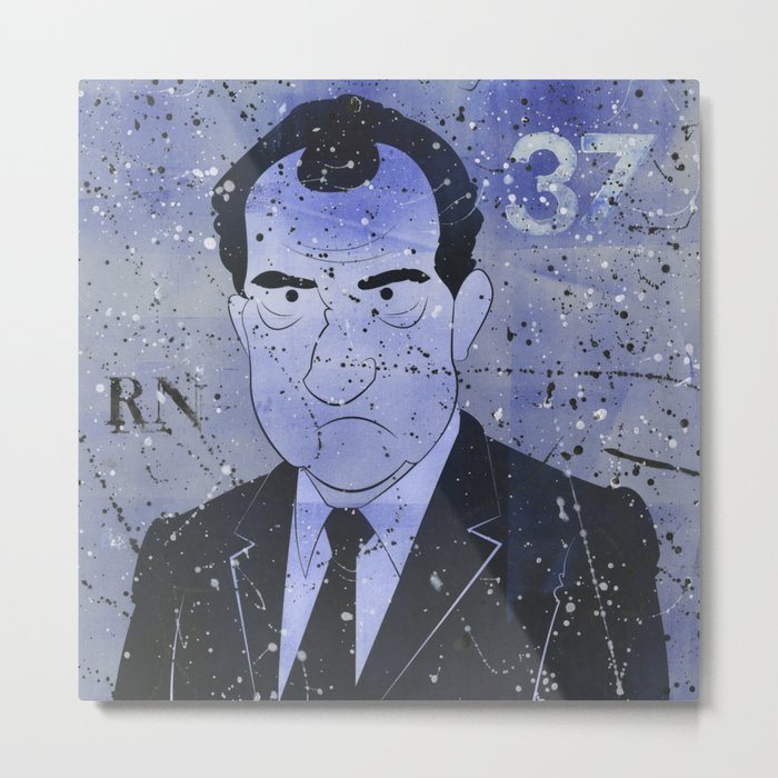 Nixon Metal Print