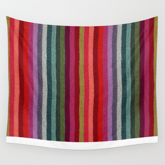 Knitted hotsell wall tapestry