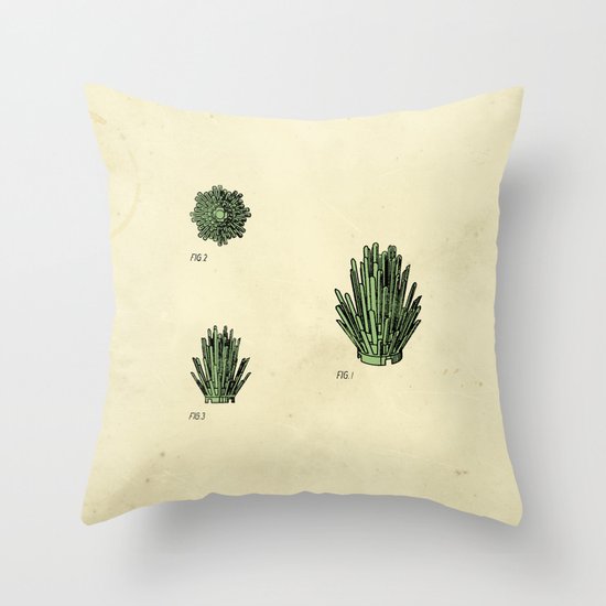 Lego Bush Throw Pillow