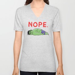 The Other Me Said Nope V Neck T Shirt