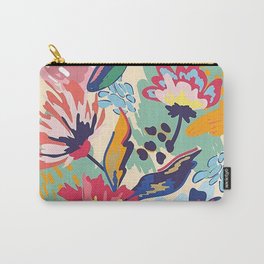 Flower Market Barcelona Carry-All Pouch