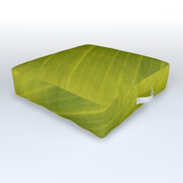 Green Leaf Outdoor Floor Cushion